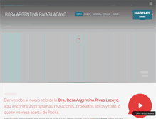 Tablet Screenshot of programasderosita.com
